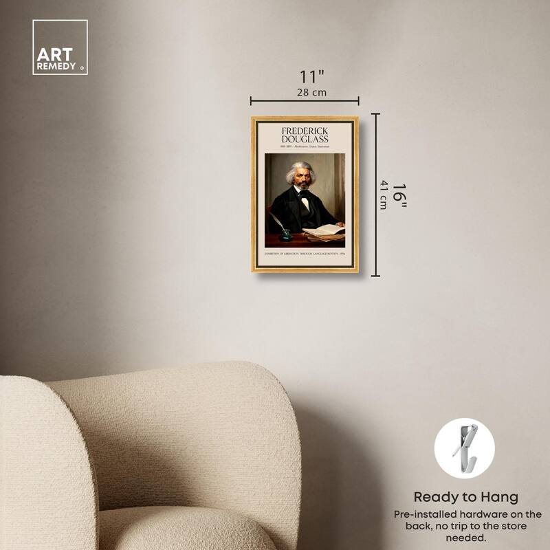 Orator of Freedom Canvas by Art Remedy