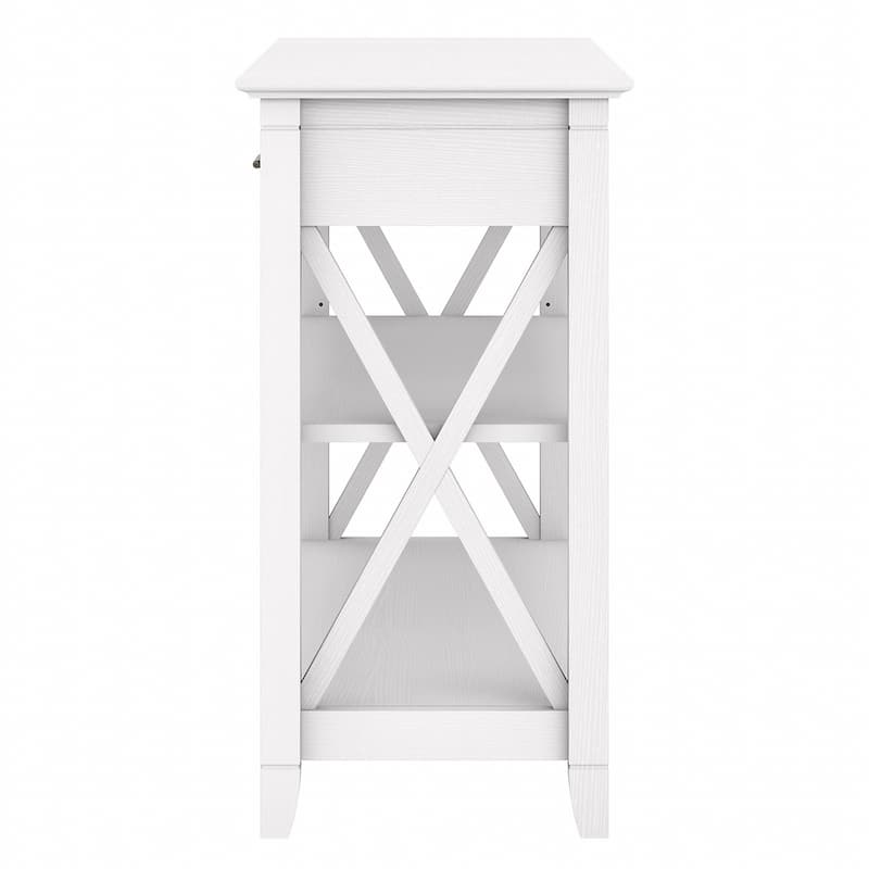 Console Table with Drawers and Shelves