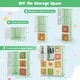 preview thumbnail 30 of 68, Kids Wardrobe Closet with Hanging Section and Cute Doors