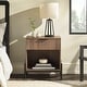 preview thumbnail 27 of 37, Walker Edison Modern Fluted-Drawer Nightstand Mocha