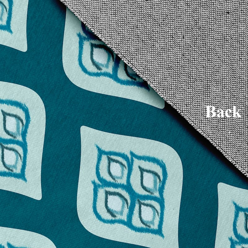 Olgee Bold Pattern Soft Chenille Rug