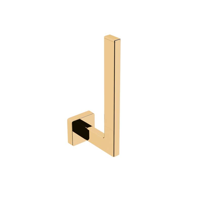 WS Bath Collections Dado Wall Mounted Toilet Paper Holder - Polished Gold