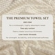preview thumbnail 23 of 193, Linery & Co. Cotton Diamond Waffle Texture Bath Towels.
