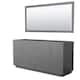 Option Dark Gray / Brushed Nickel Hardware