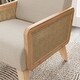preview thumbnail 8 of 8, BELLEZE Kensington Accent Armchair w/ Solid Wood Frame