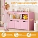 preview thumbnail 32 of 42, Costway Storage Cabinet 3 Drawer Chest w/Wheels Large Storage Cube - See Details