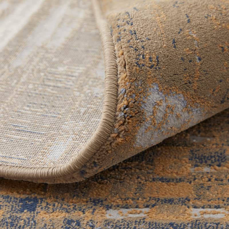 Grand Bazaar Takara Machine Made Abstract Modern Area Rug