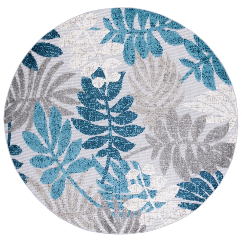 SAFAVIEH Cabana Laila Indoor/ Outdoor Waterproof Patio Floral Rug