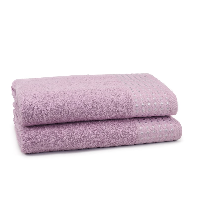East'N Blue Petek Turkish Cotton Bath Towel (Pack of 2)