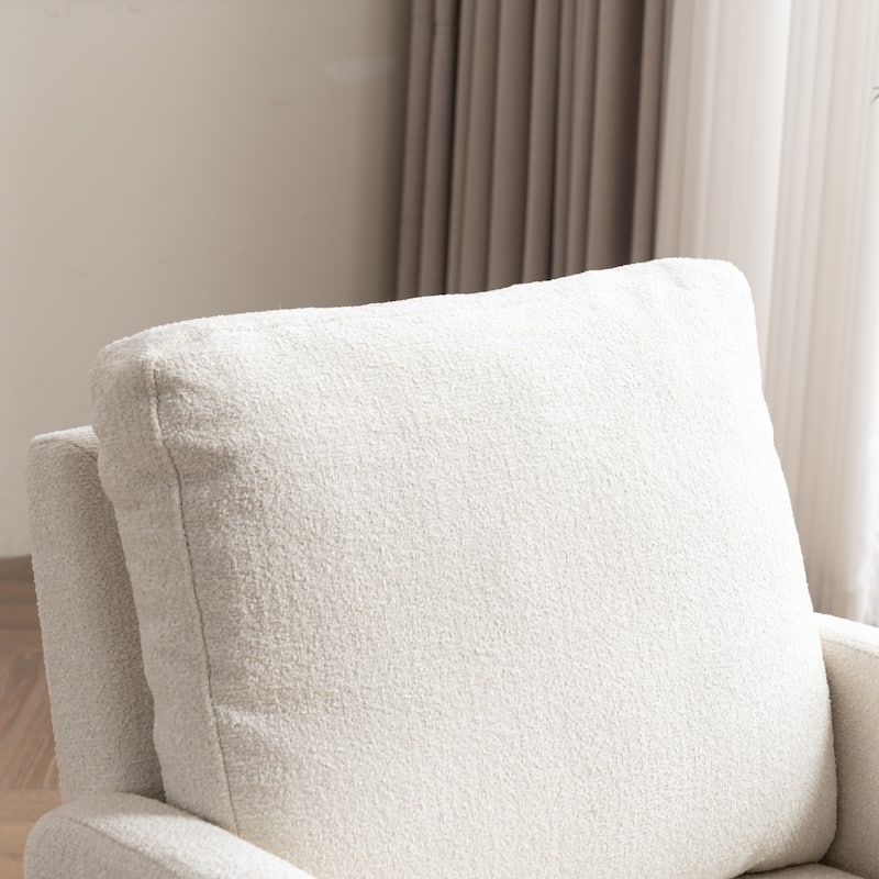 Accent Chair, Oversized Armchair, Modern Comfy Reading Chair