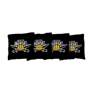 Northern Kentucky Norse Black Cornhole Bags