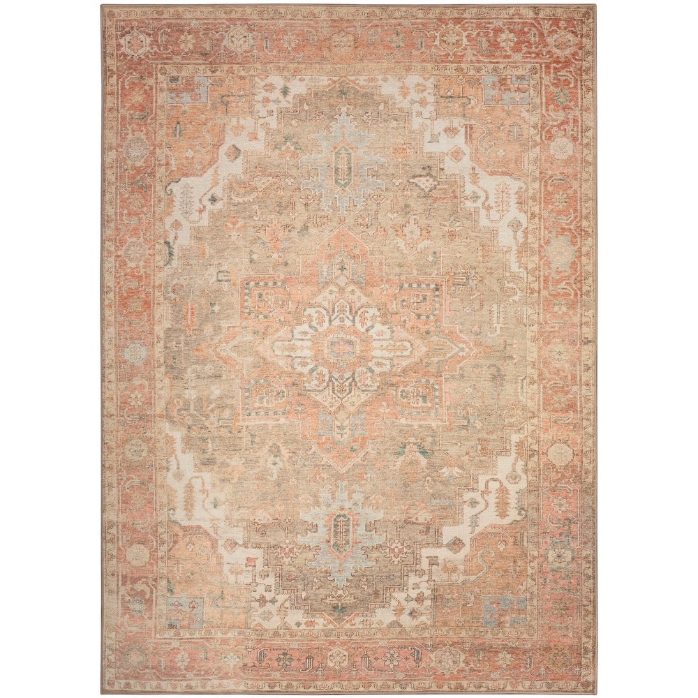 Nourison Vintage Washables Indoor only Persian Area Rug