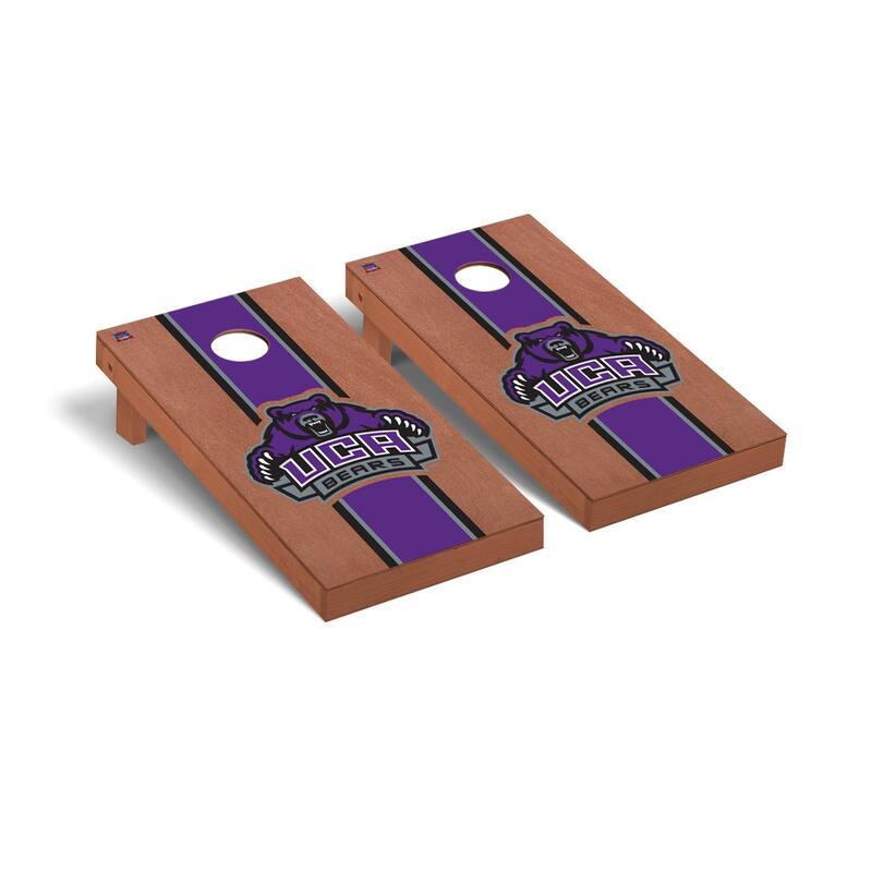 University of Central Arkansas UCA Bears Rosewood Cornhole Board Set