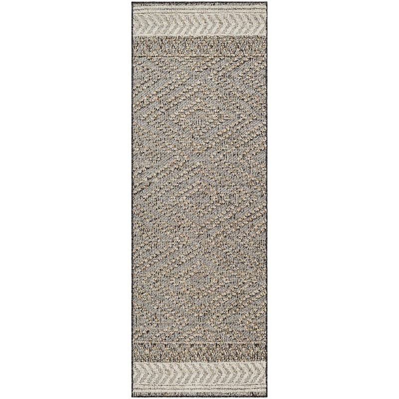Livabliss Sarasota Scandinavian Diamond Indoor / OutdoorArea Rug