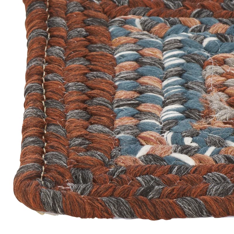 SAFAVIEH Reilly Handmade Braided Stair Treads - Non-Slip Stair Rugs for Hallways & Entryways