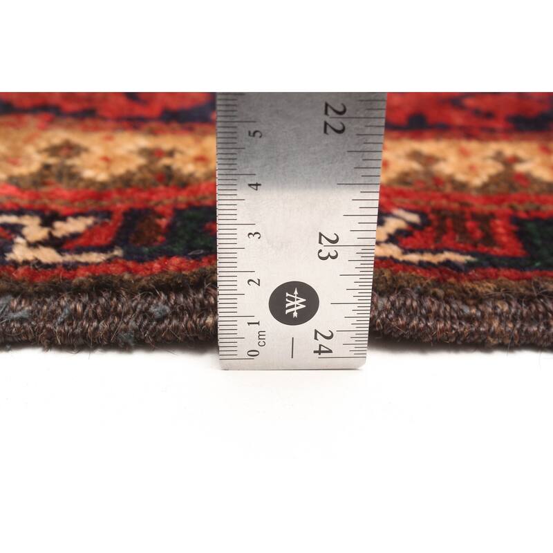 ECARPETGALLERY Hand-knotted Teimani Dark Navy Wool Rug - 2'10 x 4'9