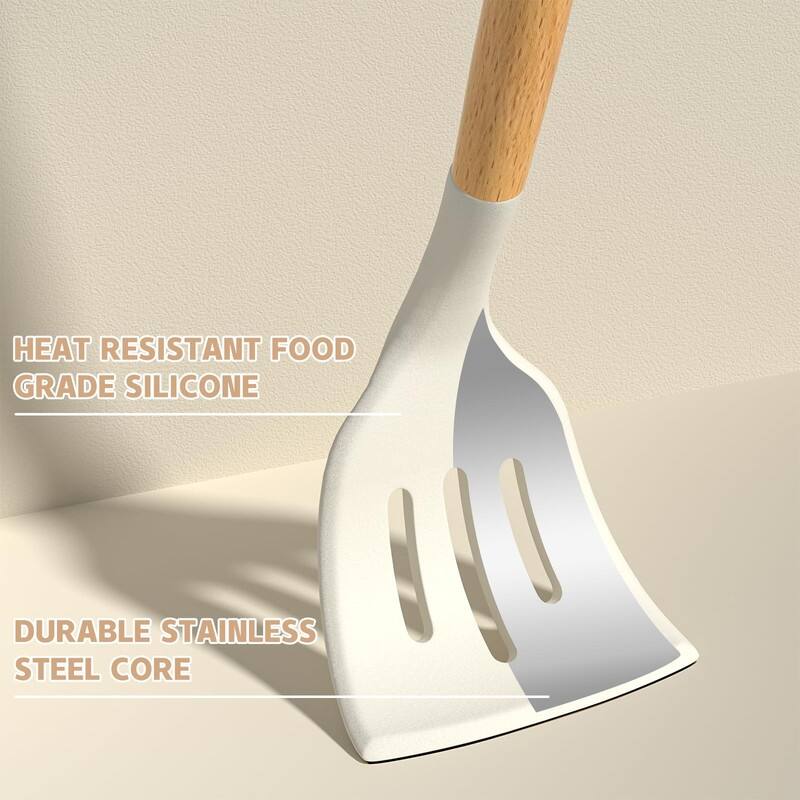 Kitchen Cooking Utensils Set, 33 pcs Non-Stick Utensils Spatula Set with Holder