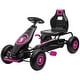 preview thumbnail 10 of 18, Pedal Go Kart for Kids 5-12, Ride-On Toy with Ergonomic Seat, Wear-Resistant Wheels, Hand Brake and Suspension System