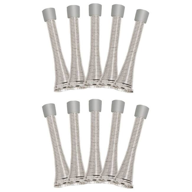 Design House 181701 3-1/8" Baseboard Mounted Spring Door Stop - Pack