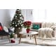 preview thumbnail 4 of 9, Noel Bird Christmas Soft Spun Polyester Decorative Throw Pillow