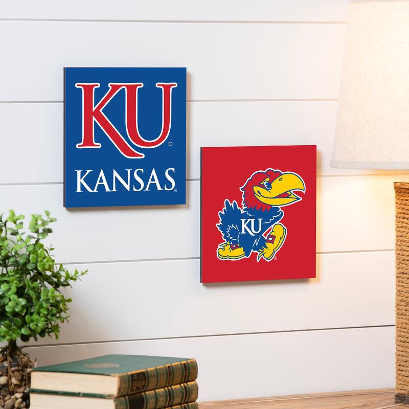 University of Kansas Foam Core Wall Decor - Red