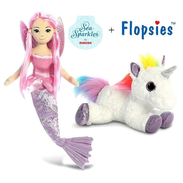 unicorn mermaid stuffed animal
