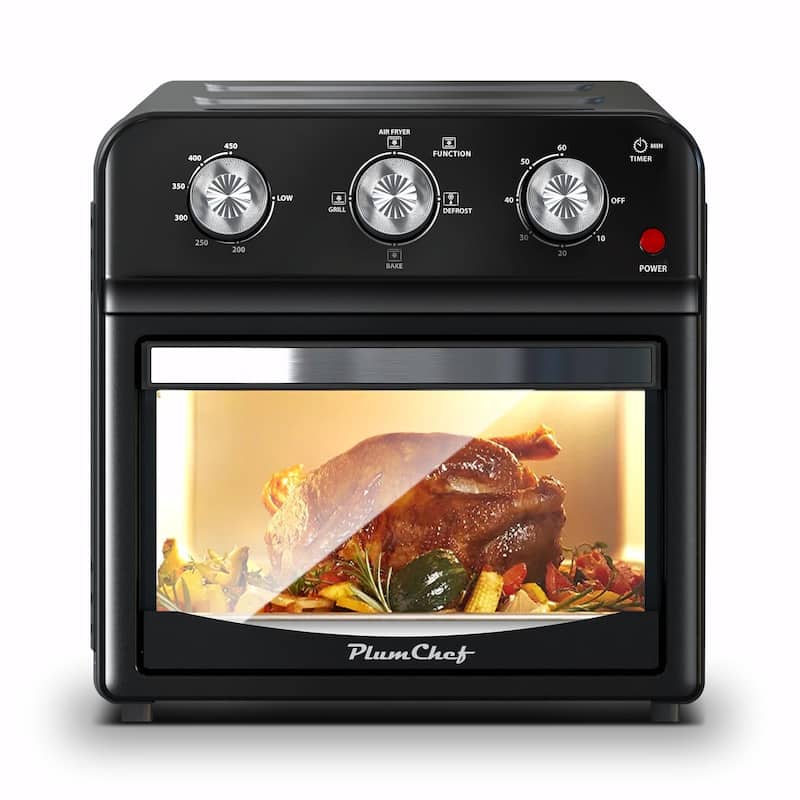 12.5 Quart Air Fryer Convection Toaster Oven, 1500W, 4 Cooking Modes, 7-in-1 Multifunction