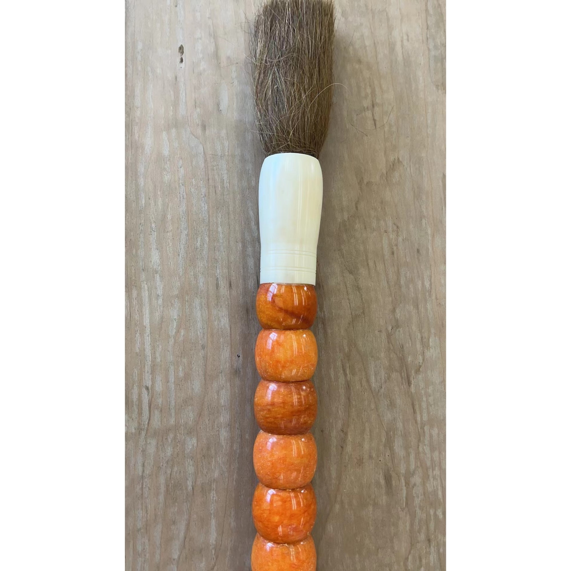 Atissance AMCB034-W Jade Bamboo Shaped, 12 Inch Long, White