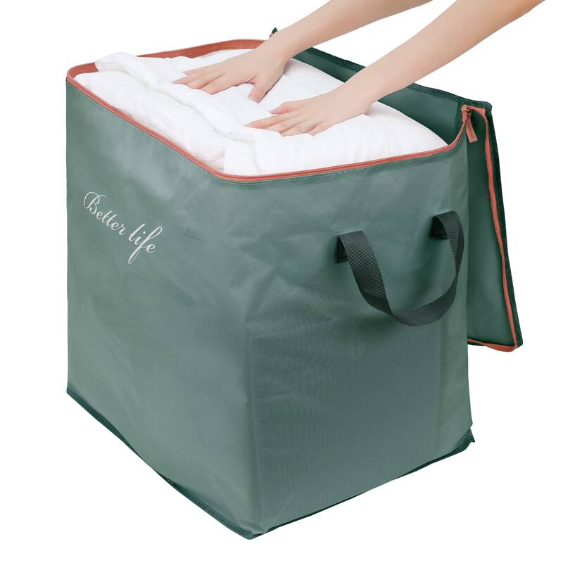 1 Pcs Storage Bags, Clothes Storage, Moving Bags for Organizing Clothing, Bedroom, Closet Organizers and Storage with Handles