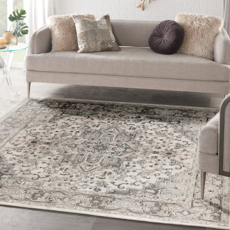 Nourison Quarry Indoor only Persian Area Rug.