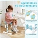 preview thumbnail 29 of 31, Costway Kids Study Chair with Adjustable Double Backrest, Footrest, - See Details