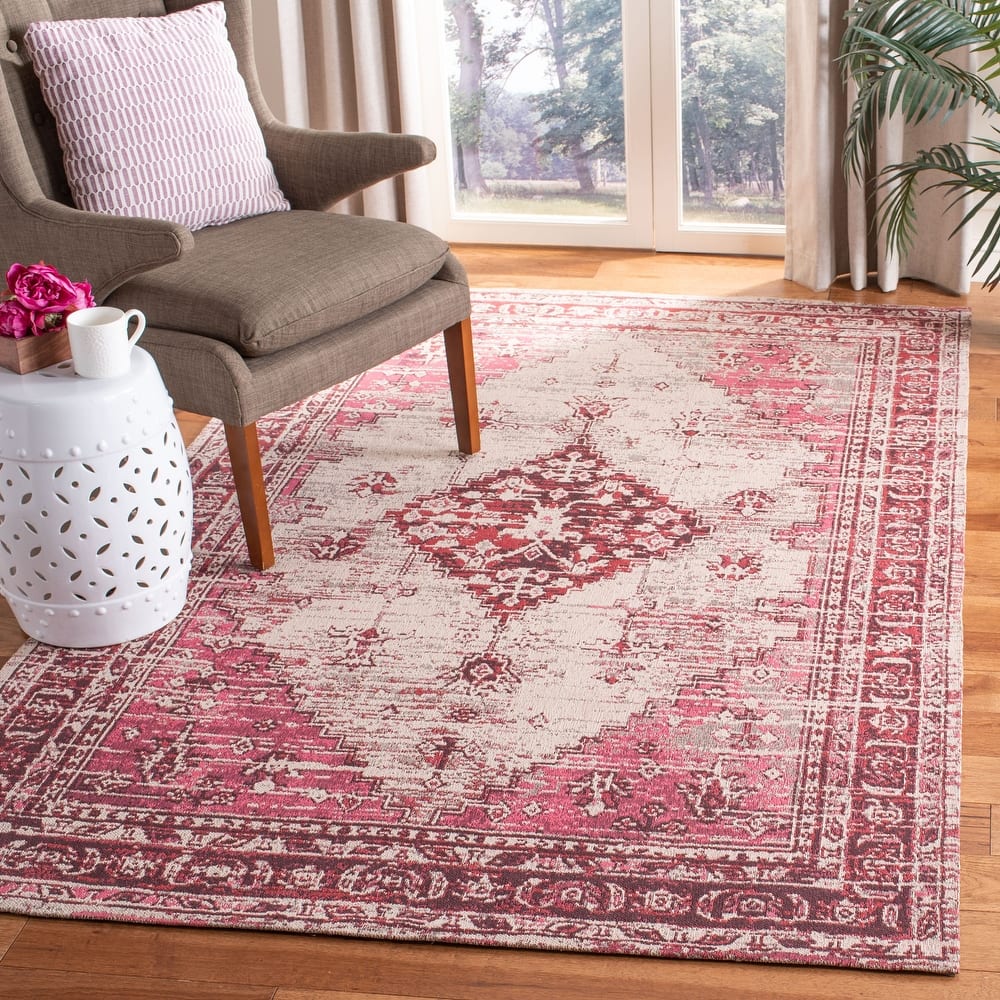 SAFAVIEH Classic Vintage Boho Oswalda Oriental Cotton Rug