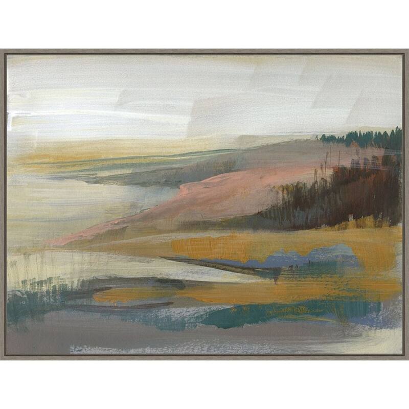 Northwest Cove II by Jennifer Goldberger (30 x 23 in.), Framed Canvas Wall Art Print - Sylvie Greywash - Sylvie Greywash