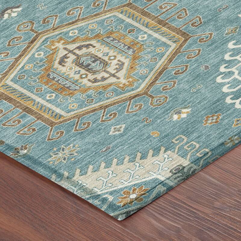 Machine Washable Indoor/ Outdoor Global Akron Chantille Rug