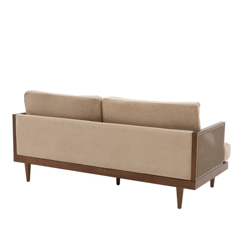 Christopher Knight Home - Lisa Fabric Arm 3-Seater Sofa