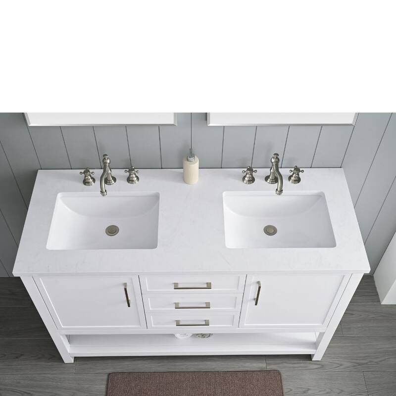 Sudio Design Arlo 54" Double Bathroom Vanity - 54" Double Sink