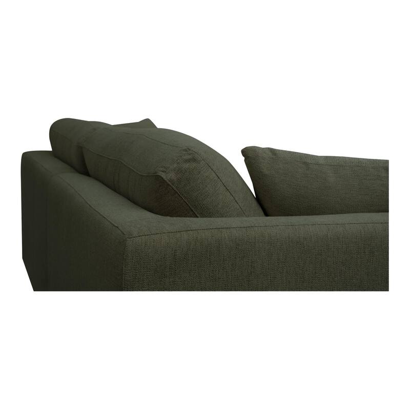 NADAAL STUDIOS Rio, 3-Piece Modular Sectional Sofa With Rubber Wood Base - 95.2"W x81.8"D x23.6"H