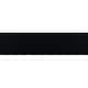 preview thumbnail 1 of 0, Apollo Tile 20 Pack 3-in x 12-in Black Rectangular Subway Matte Finished Glass Mosaic Wall Tile (5 sq ft/case)
