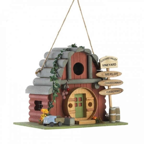 Wine Tasting Room Birdhouse