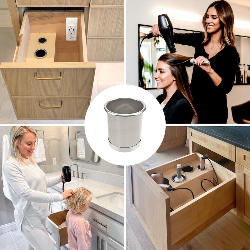 Docking Drawer 0024-00505 5" Stainless Steel Canister for Hot Tools