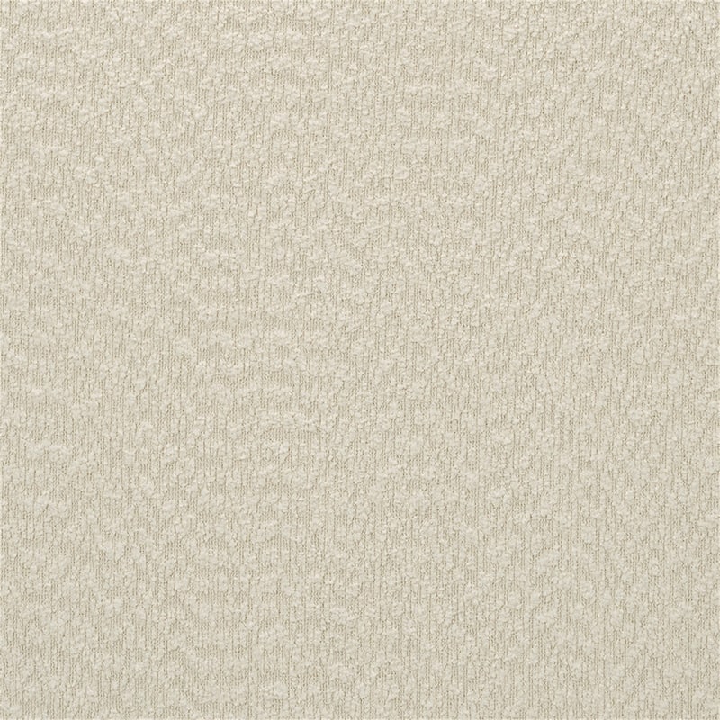 Queen Size Vireo Upholstered Platform Bed, Pearl White/Tungsten Gray
