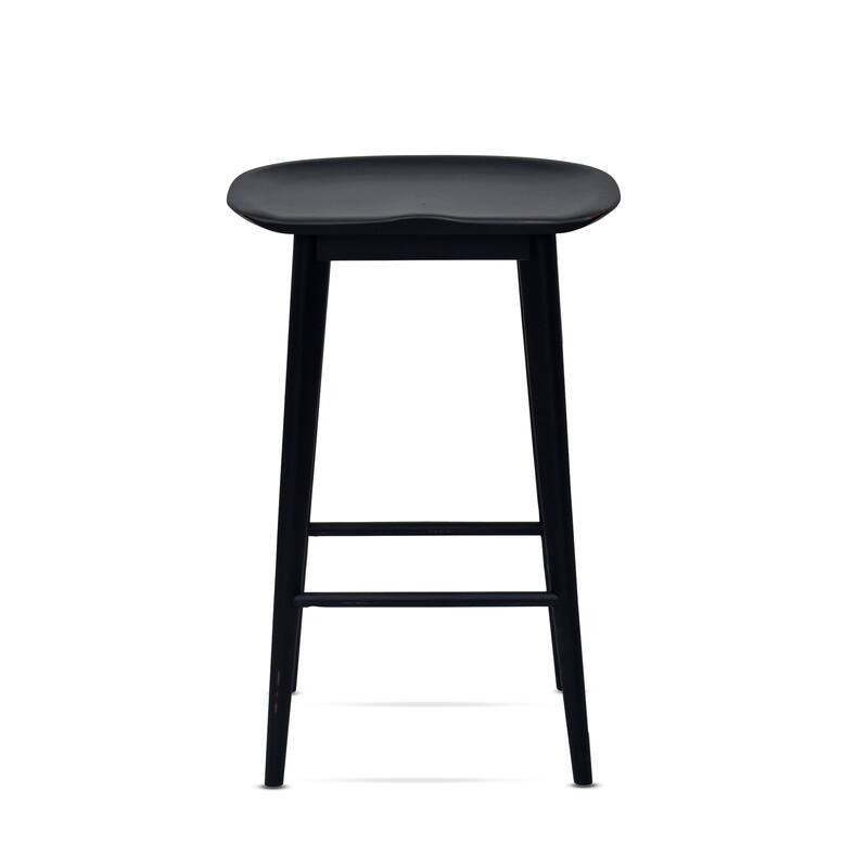 Steve Silver Hendry Backless Solid Acacia Counter Stool - Counter Stool