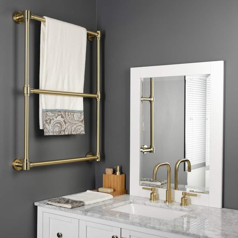 Gallant 24-Inch Wall Mount 3-Bar Towel Rack