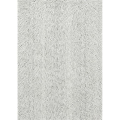 Alexander Home Faux Sheepskin Textured Shag Rug