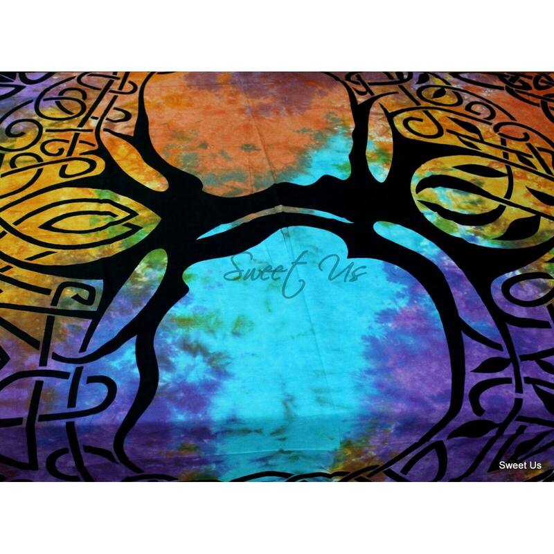 Celtic Tree of Life Tablecloth Square