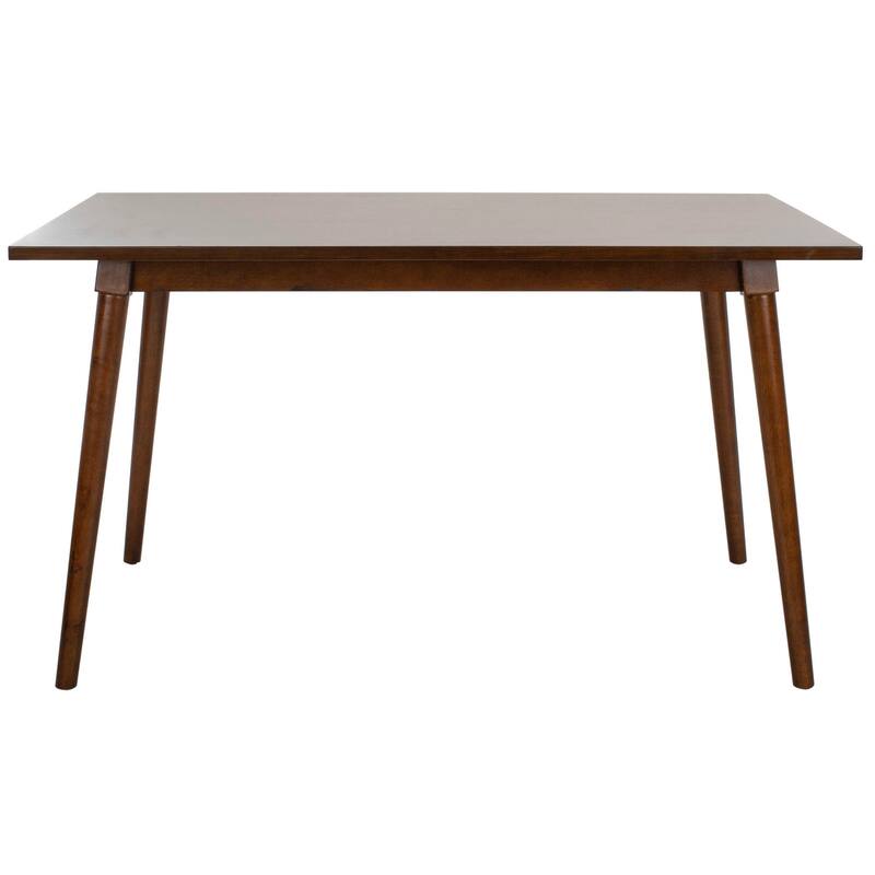 SAFAVIEH Theobalda Rectangle Dining Table - 55" x 36" x 30.3" - 55Wx36Dx30H - Walnut