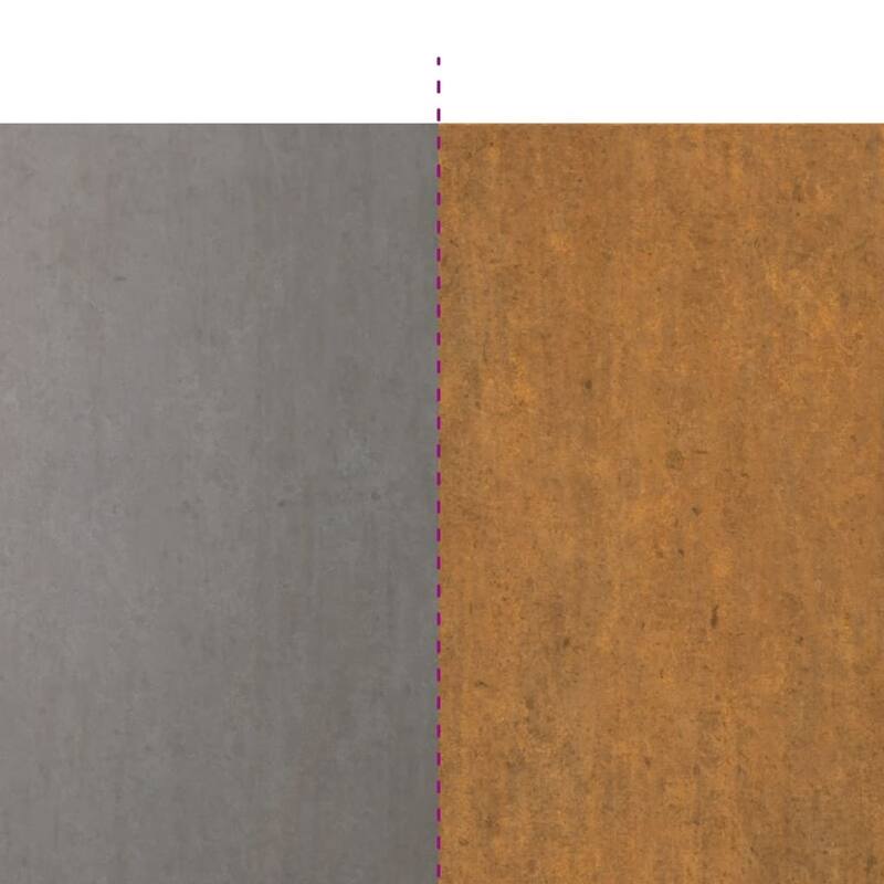 vidaXL Lawn Edgings Landscape Border Outdoor Garden Flexible Corten steel