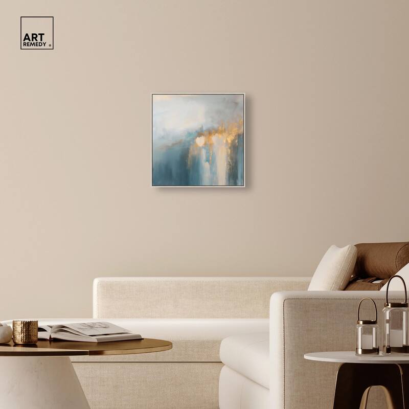 Golden Tears II Canvas by Art Remedy