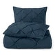preview thumbnail 113 of 175, Nestl Pinch Pleat 3-piece Duvet Cover Set