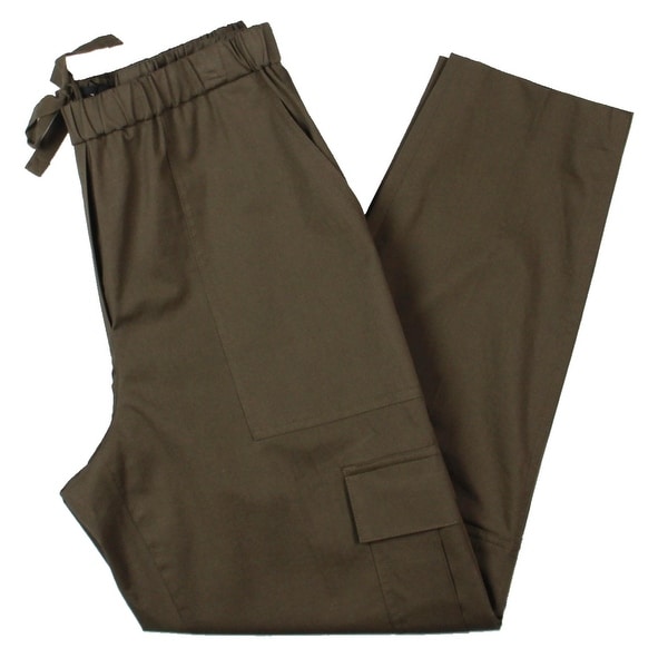 Theory Womens Easy Cargo Pants Casual Pockets - Chino Wash. Opens flyout.